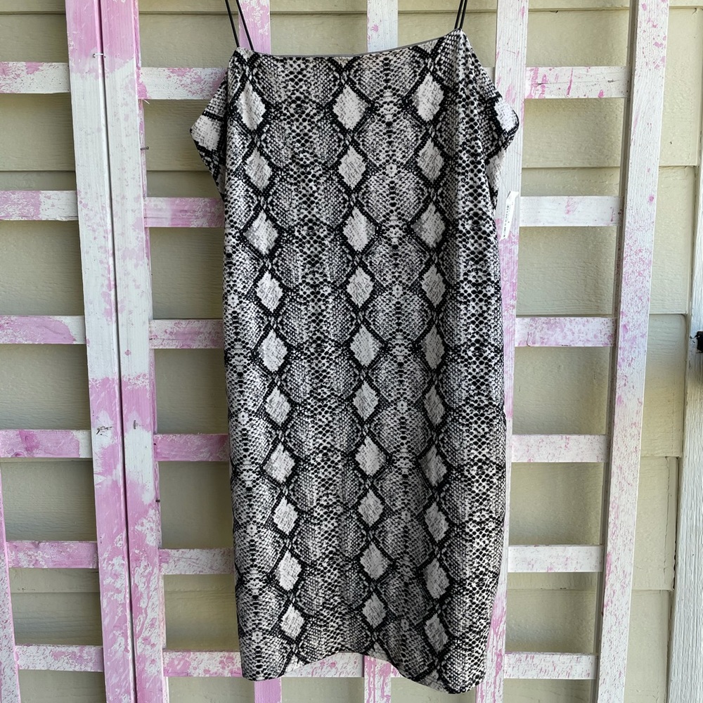Cute fitted mini dress (NWT)